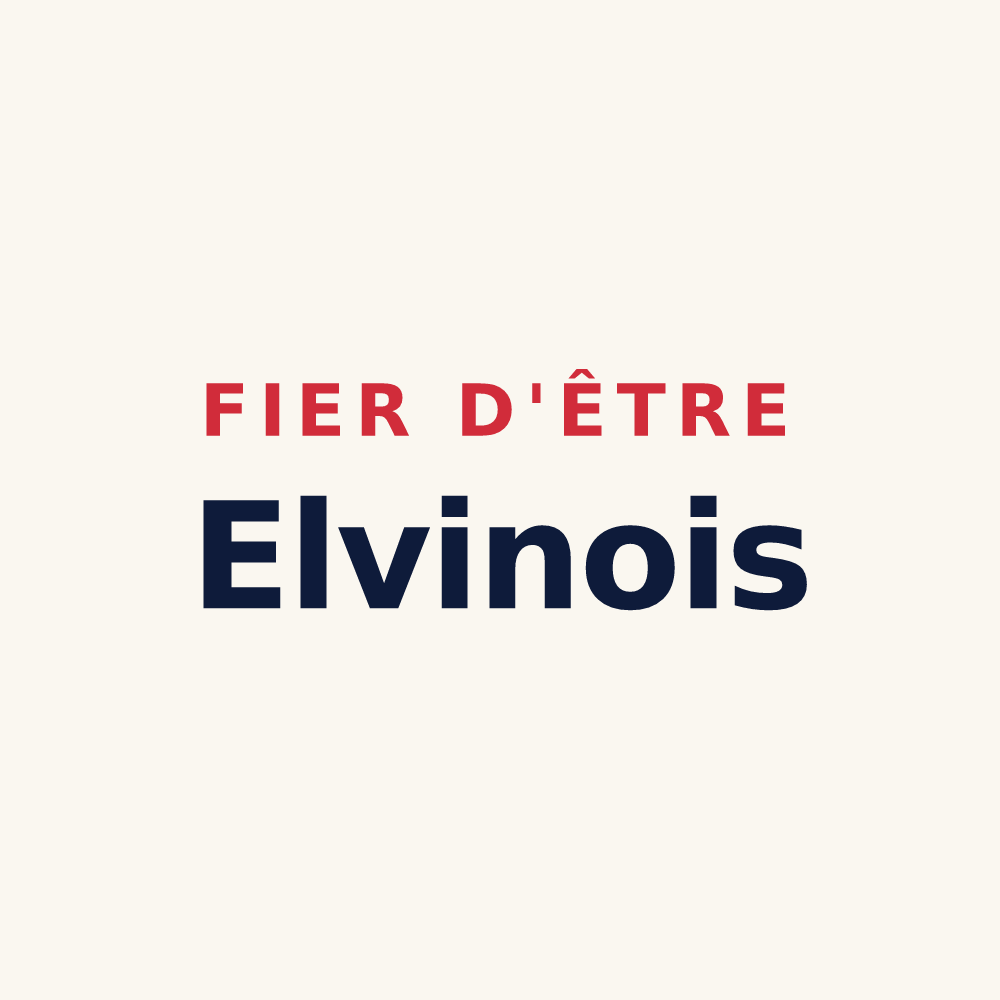 Tasse « Fier d'être Elvinois » — design pour Elven