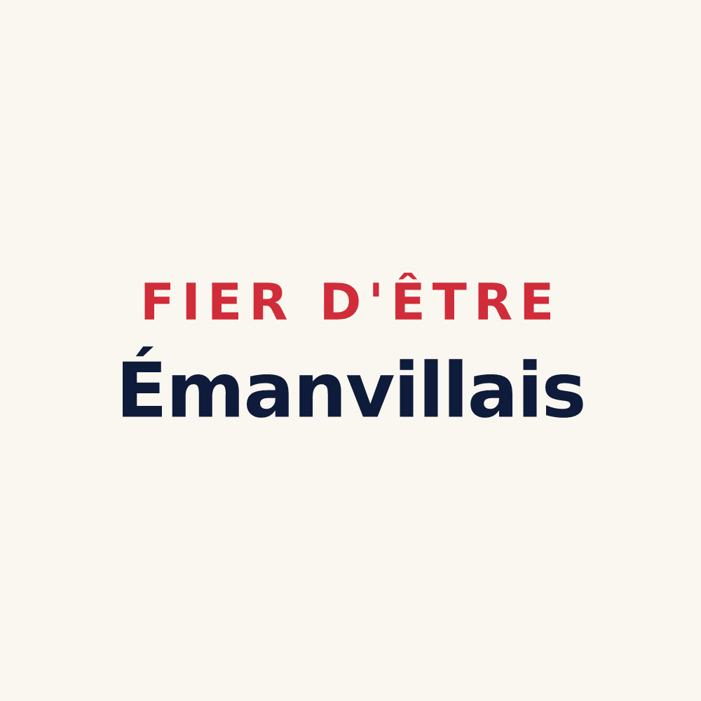Tasse « Fier d'être Émanvillais » — design pour Émanville