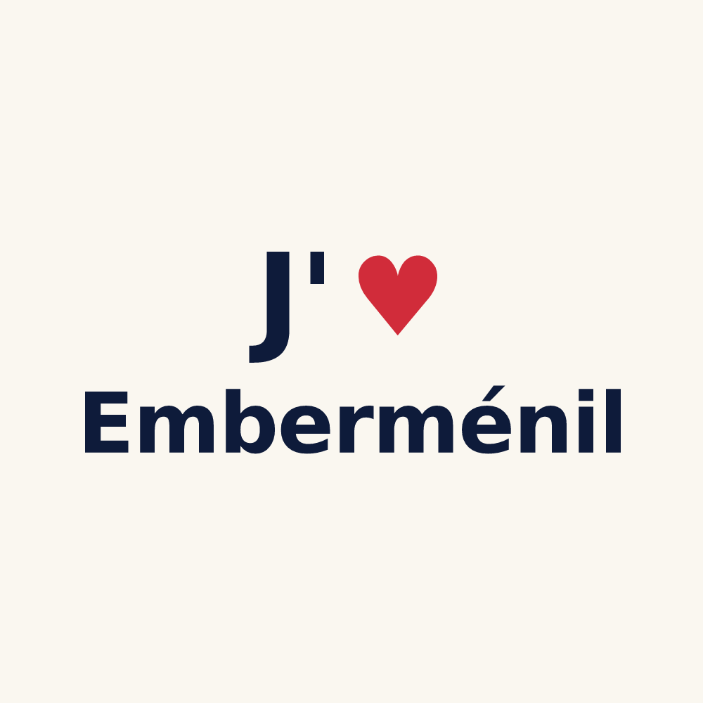 Tasse personnalisée Emberménil — design J'aime Emberménil