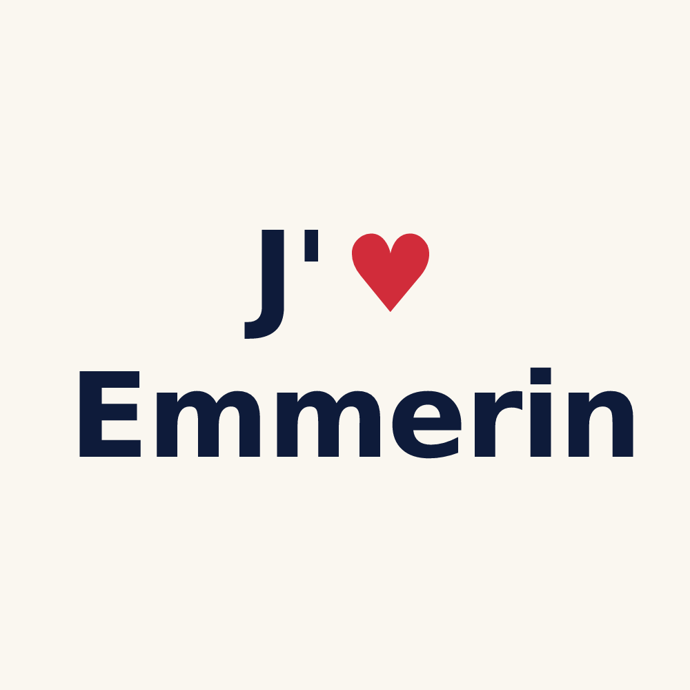 Tasse personnalisée Emmerin — design J'aime Emmerin