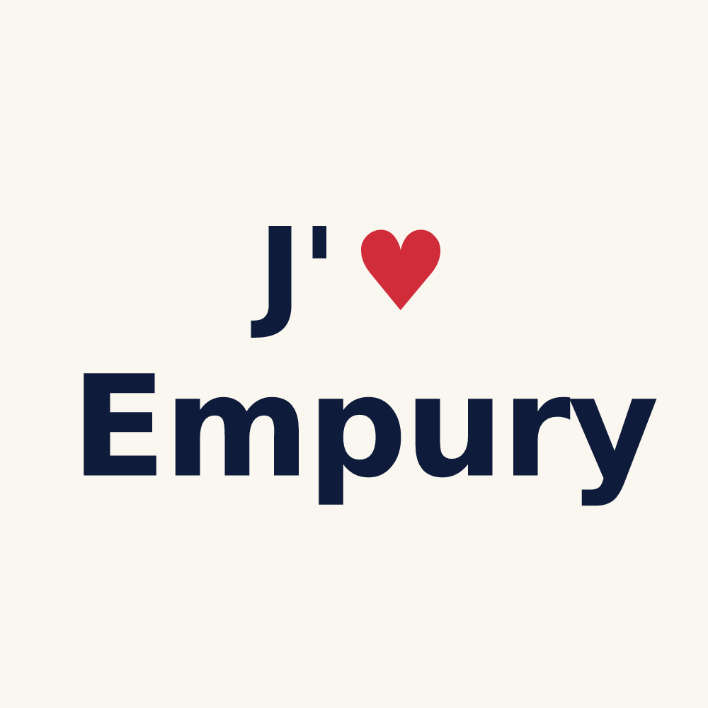 Tasse personnalisée Empury — design J'aime Empury