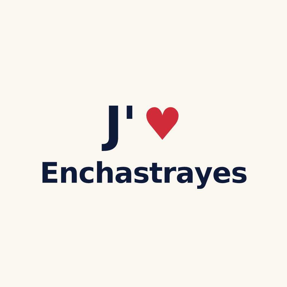 Tasse personnalisée Enchastrayes — design J'aime Enchastrayes