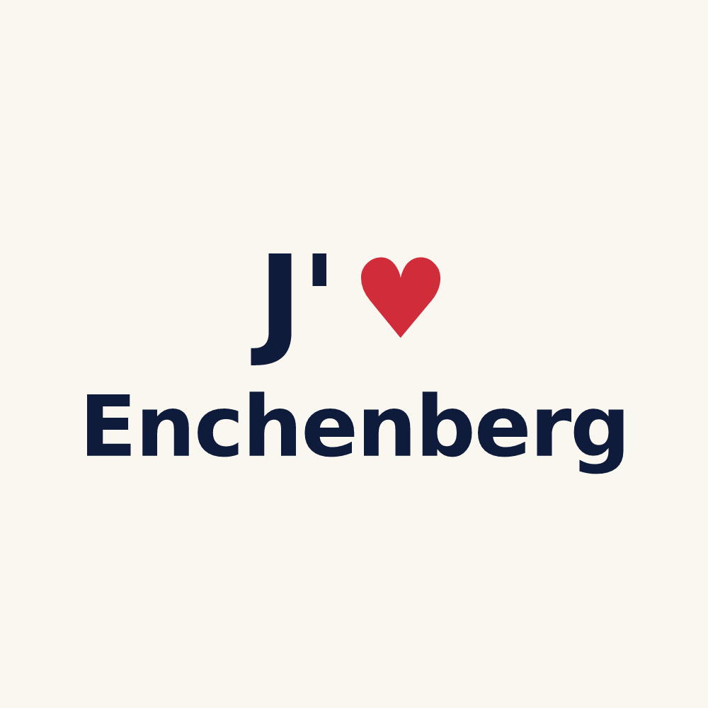 Tasse personnalisée Enchenberg — design J'aime Enchenberg