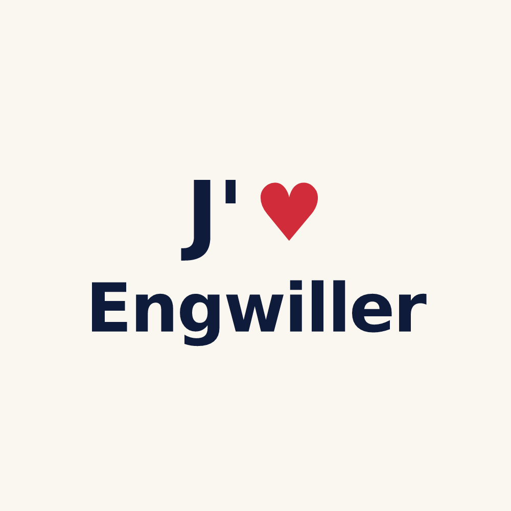 Tasse personnalisée Engwiller — design J'aime Engwiller