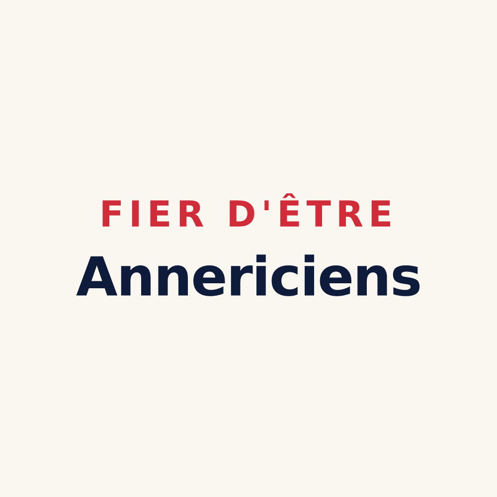 Tasse « Fier d'être Annericiens » — design pour Ennery