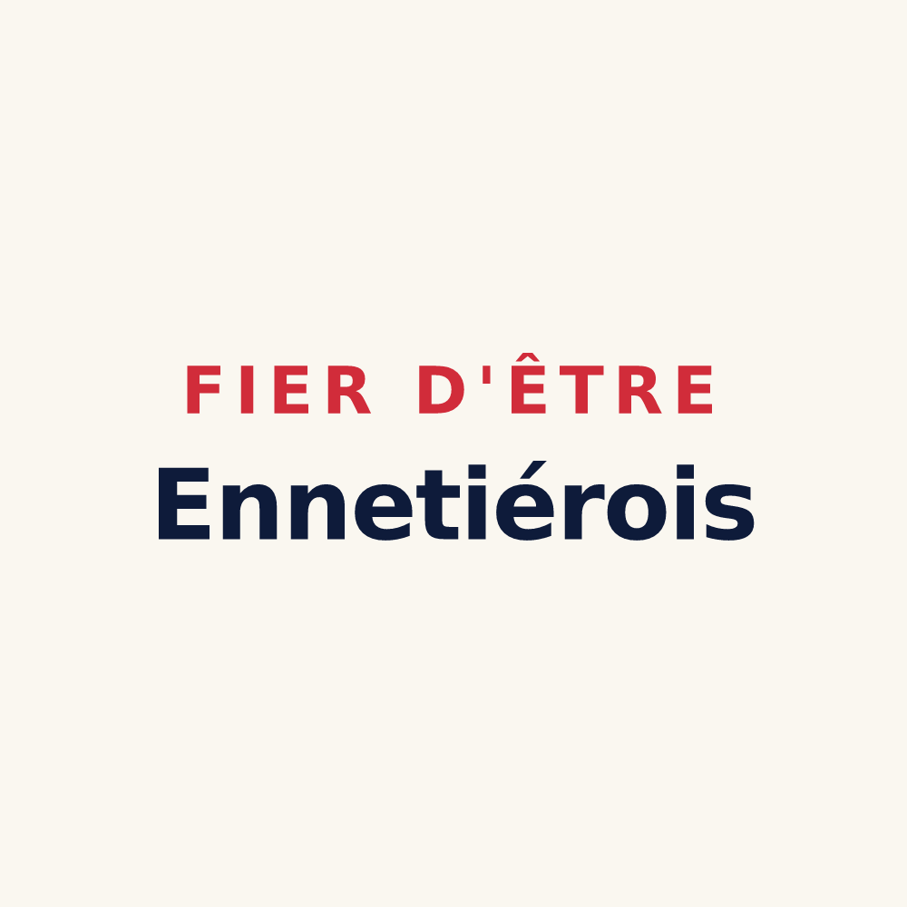 Tasse « Fier d'être Ennetiérois » — design pour Ennetières-en-Weppes