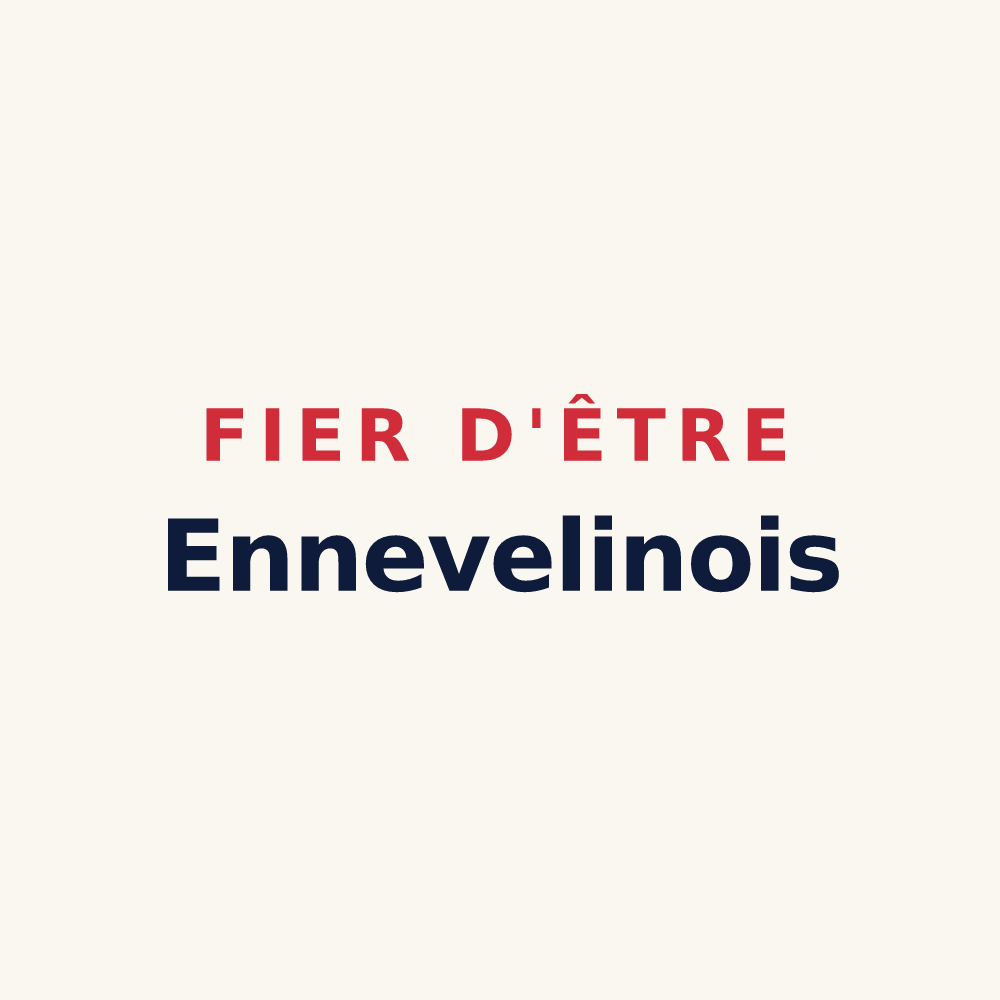 Tasse « Fier d'être Ennevelinois » — design pour Ennevelin