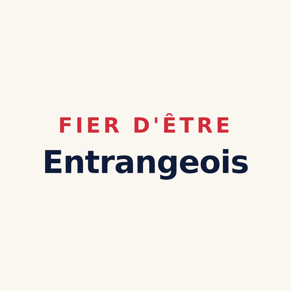 Tasse « Fier d'être Entrangeois » — design pour Entrange