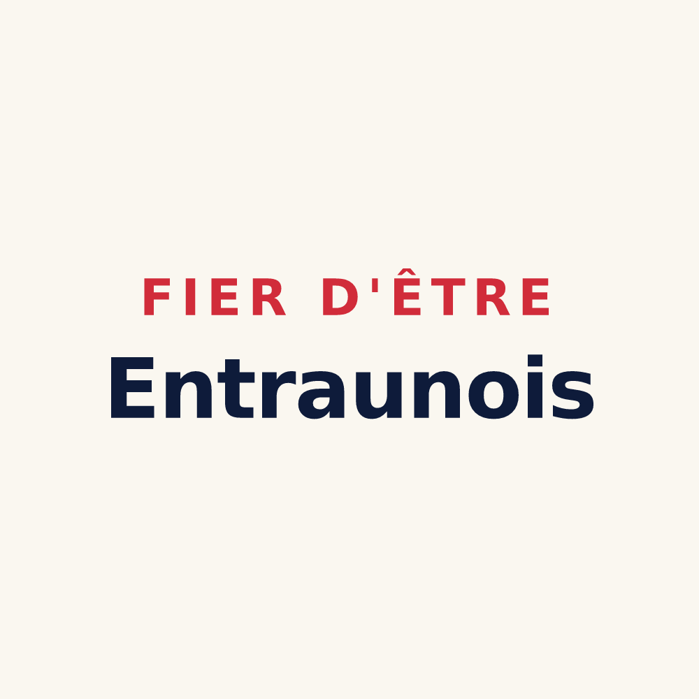 Tasse « Fier d'être Entraunois » — design pour Entraunes