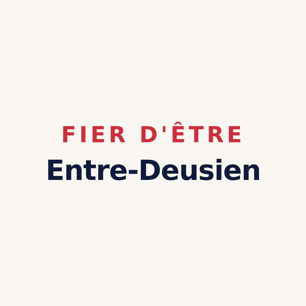 Tasse « Fier d'être Entre-Deusien » — design pour Entre-Deux
