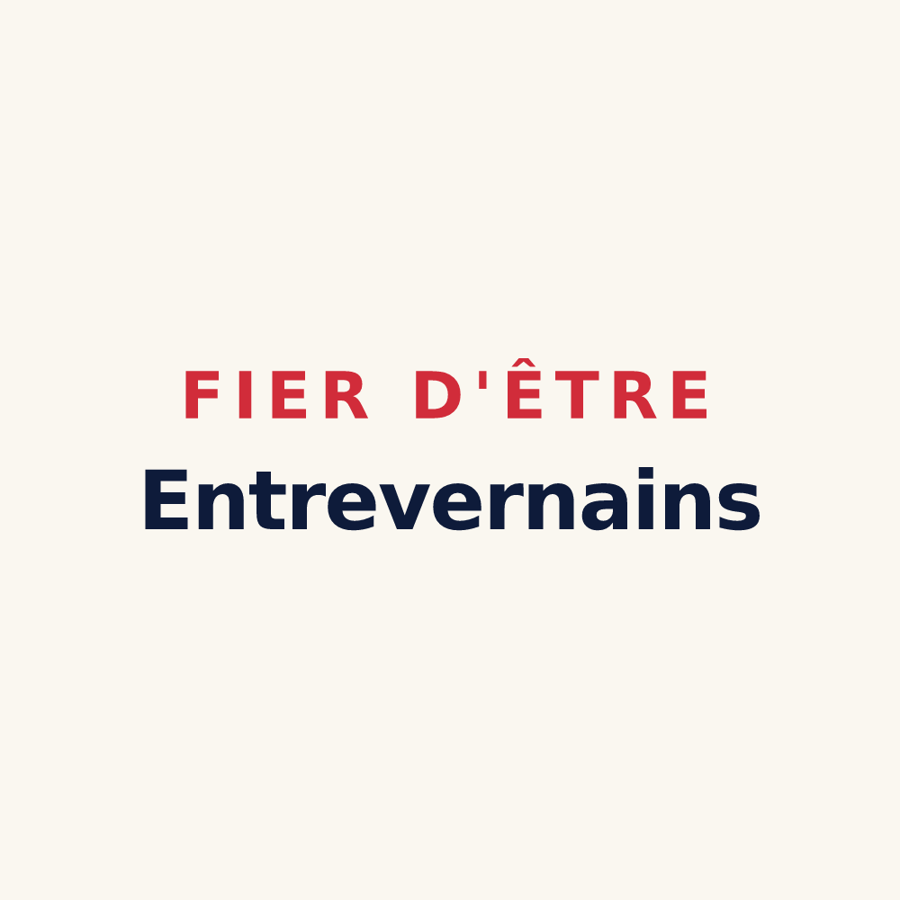 Tasse « Fier d'être Entrevernains » — design pour Entrevernes