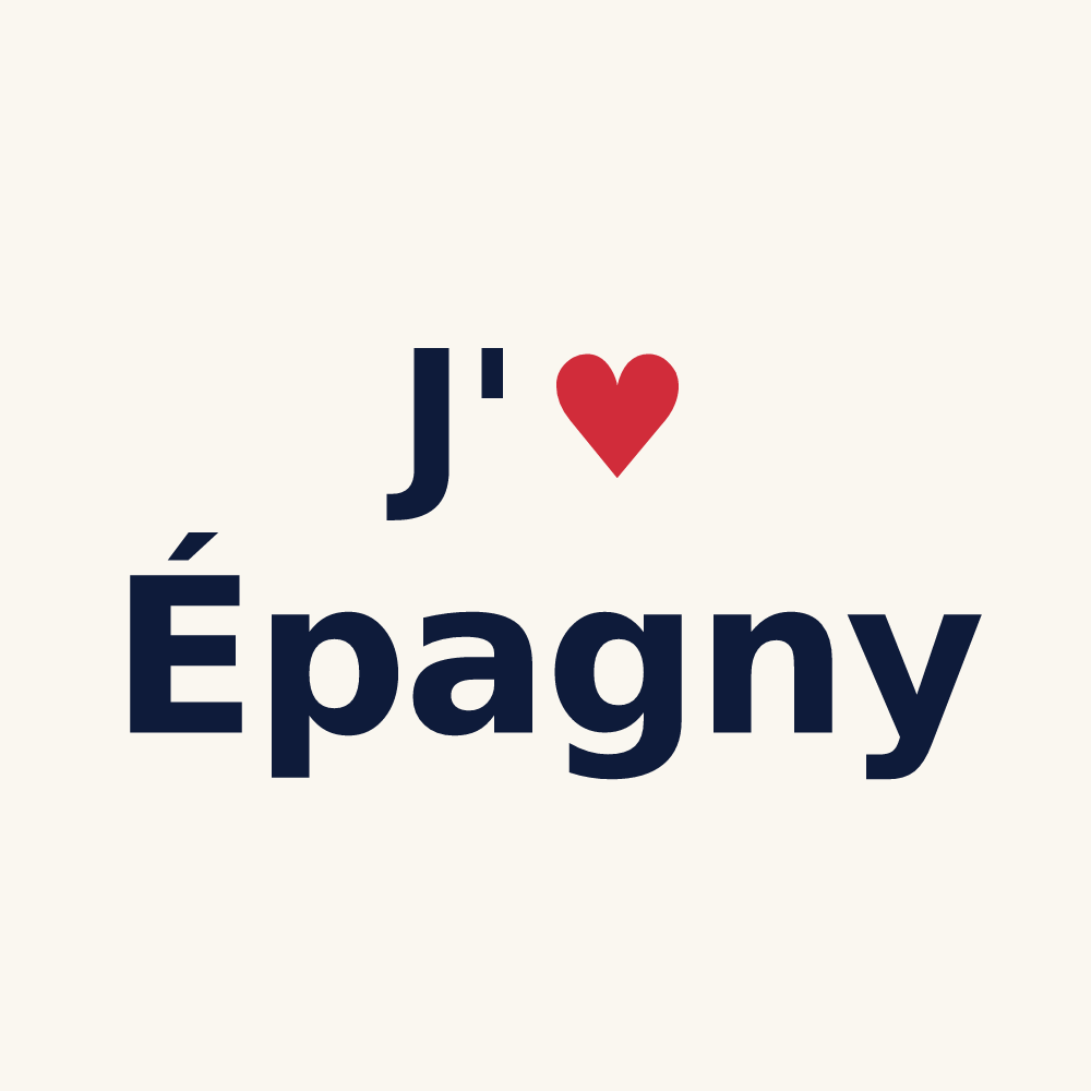 Tasse personnalisée Épagny — design J'aime Épagny