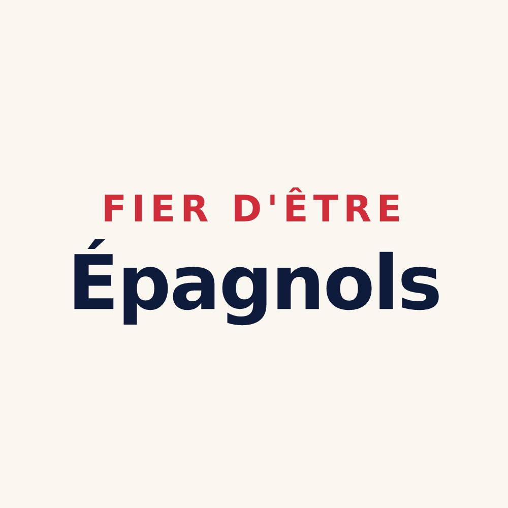Tasse « Fier d'être Épagnols » — design pour Épaignes