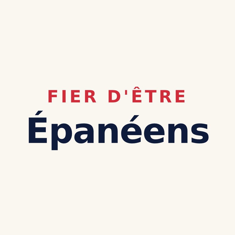 Tasse « Fier d'être Épanéens » — design pour Épaney