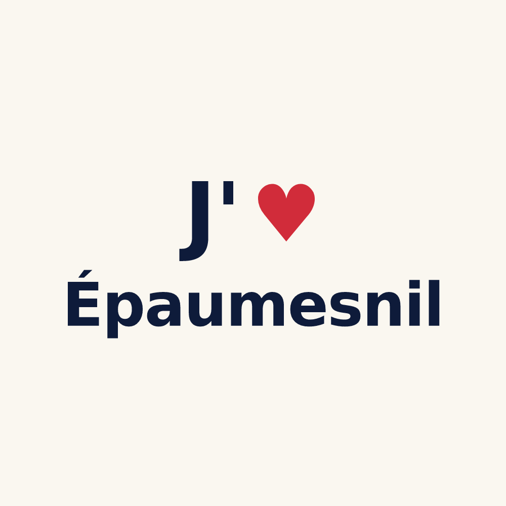 Tasse personnalisée Épaumesnil — design J'aime Épaumesnil