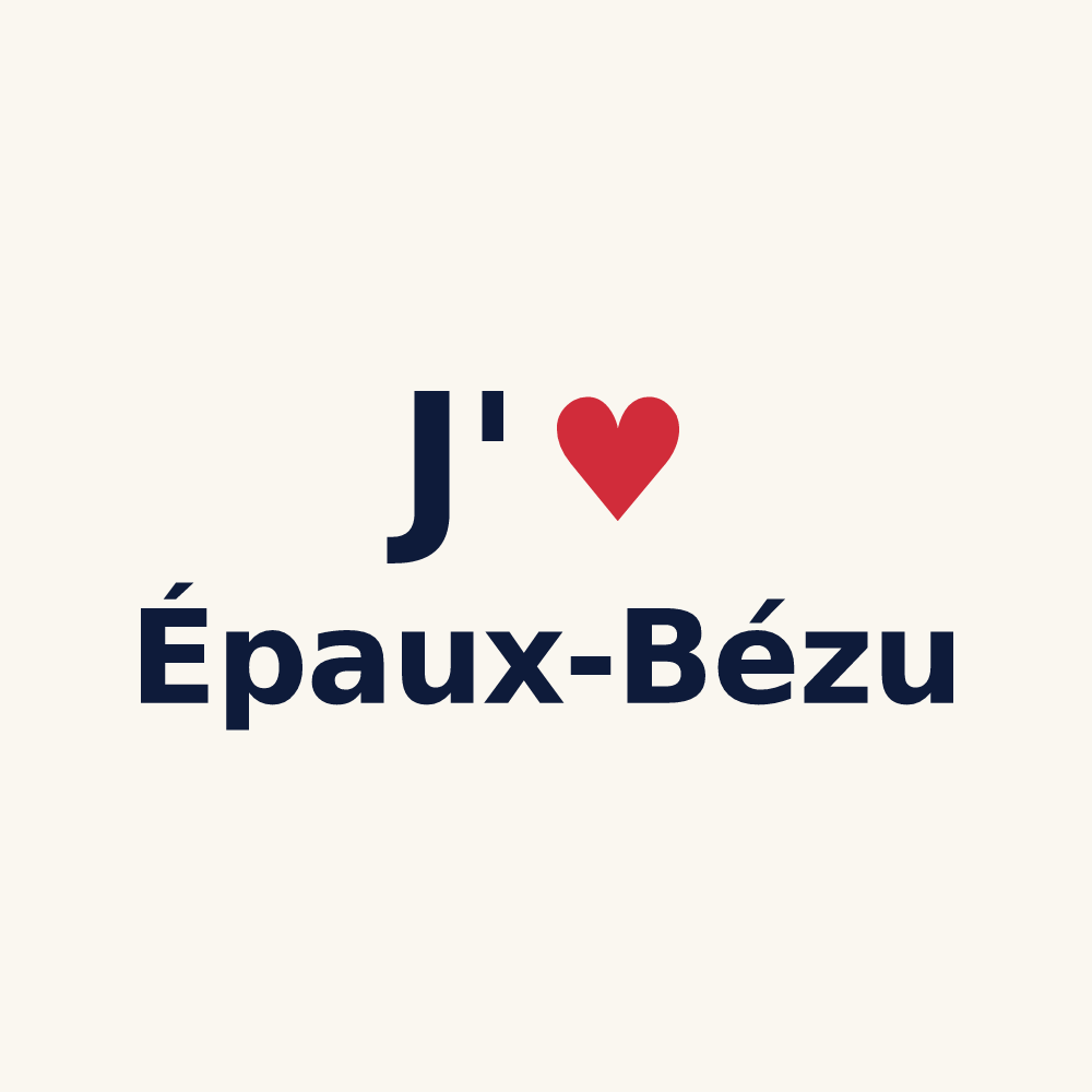 Tasse personnalisée Épaux-Bézu — design J'aime Épaux-Bézu