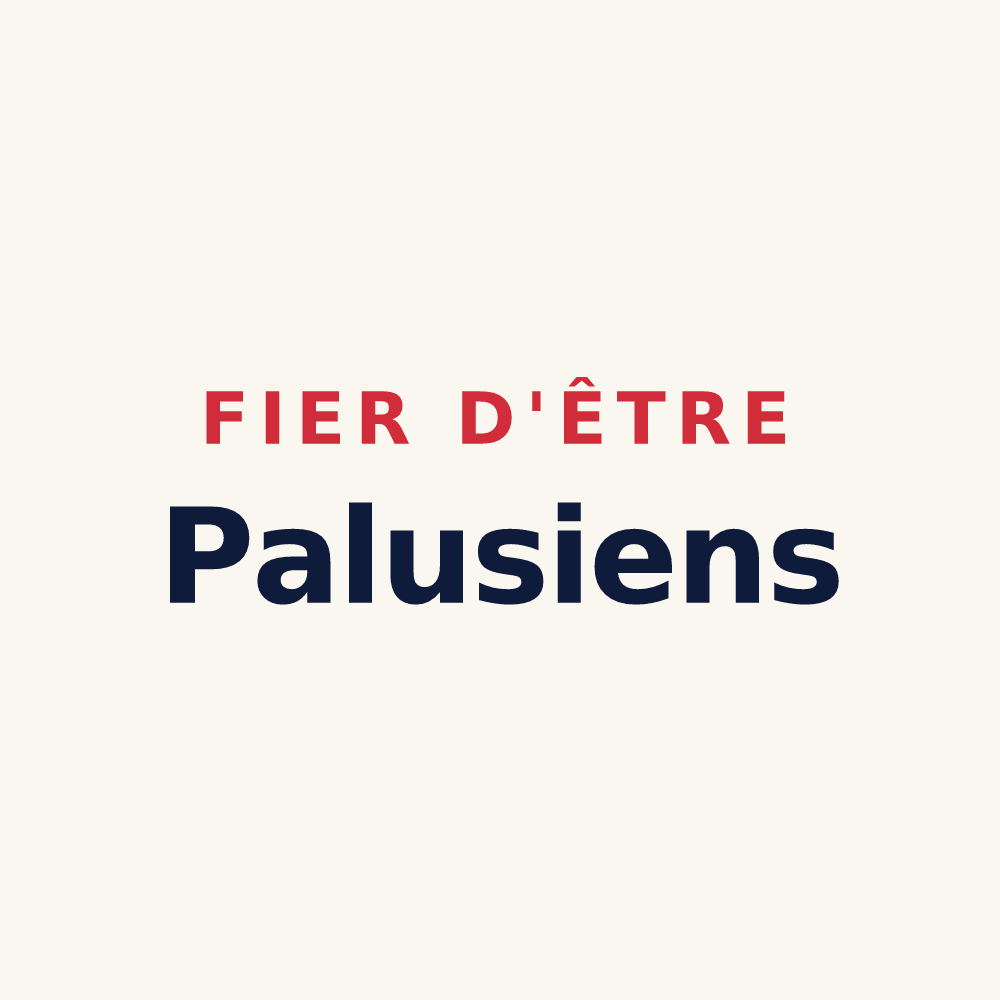 Tasse « Fier d'être Palusiens » — design pour Épaux-Bézu
