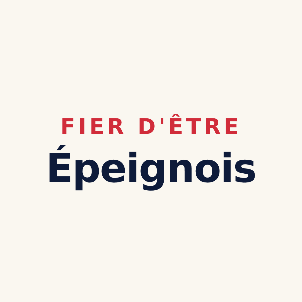 Tasse « Fier d'être Épeignois » — design pour Épeigné-les-Bois