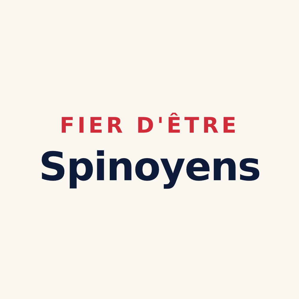 Tasse « Fier d'être Spinoyens » — design pour Épenoy
