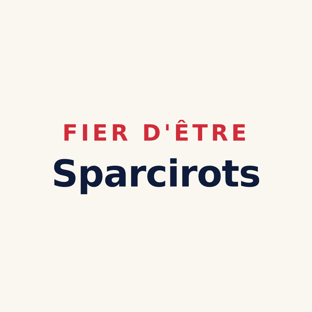 Tasse « Fier d'être Sparcirots » — design pour Épercieux-Saint-Paul
