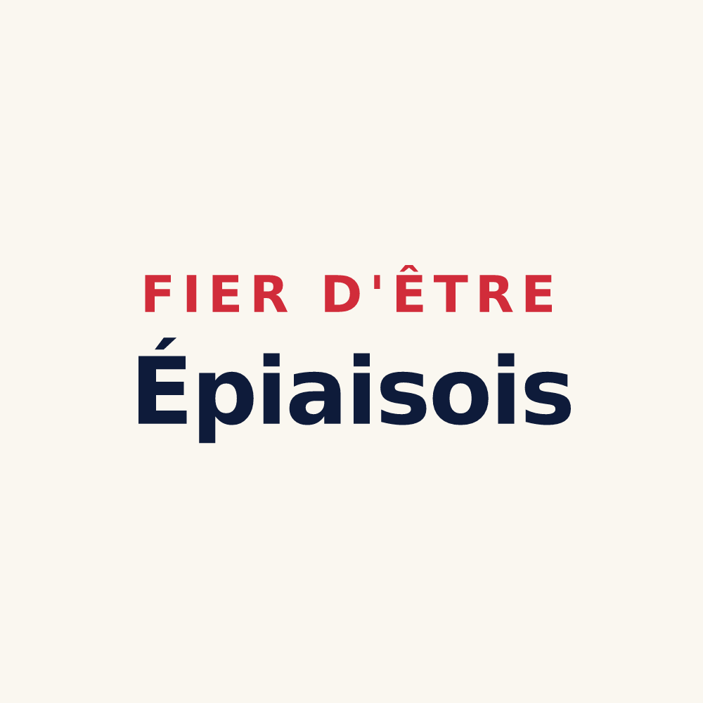 Tasse « Fier d'être Épiaisois » — design pour Épiais-lès-Louvres