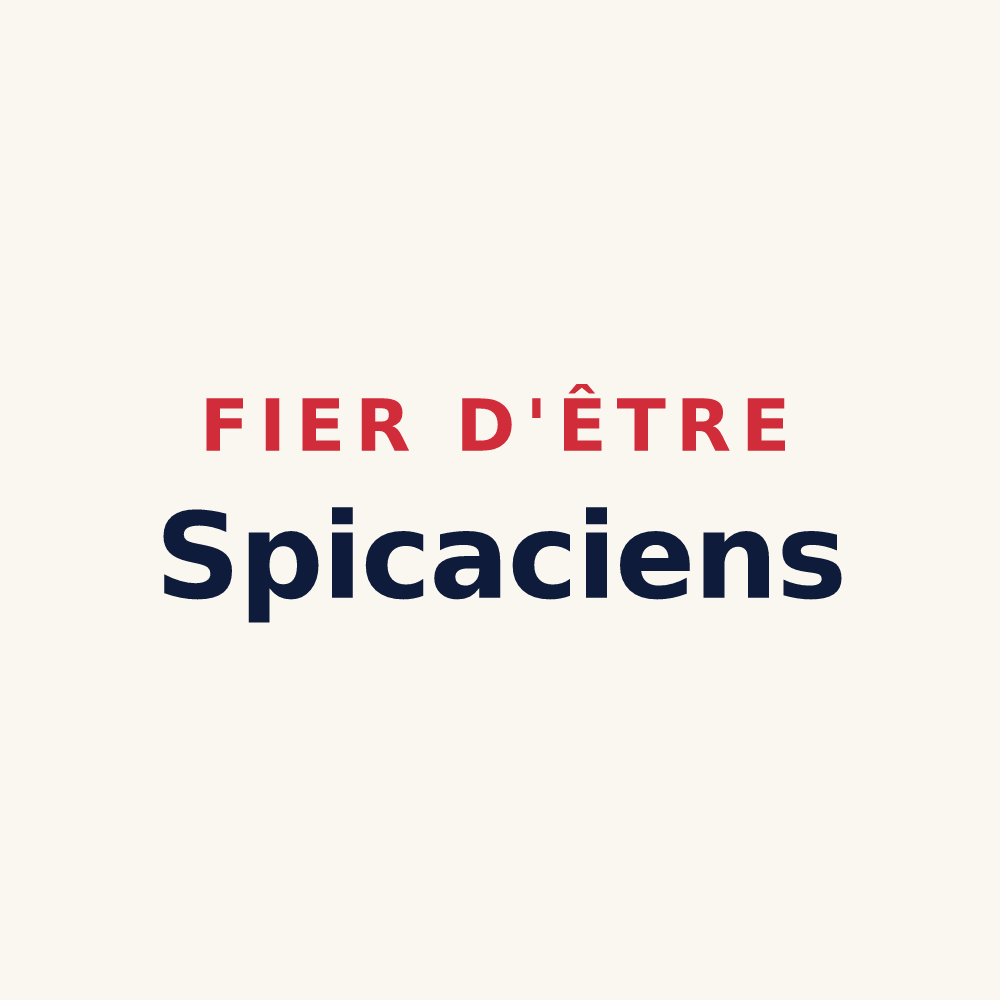 Tasse « Fier d'être Spicaciens » — design pour Épieds-en-Beauce