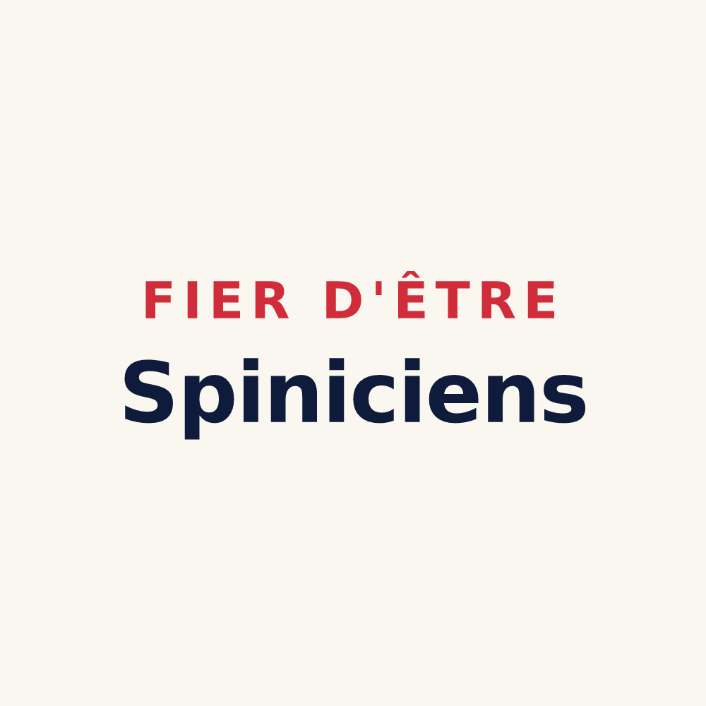 Tasse « Fier d'être Spiniciens » — design pour Épinay-sur-Duclair