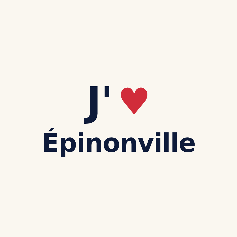 Tasse personnalisée Épinonville — design J'aime Épinonville