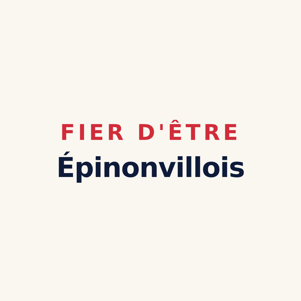 Tasse « Fier d'être Épinonvillois » — design pour Épinonville