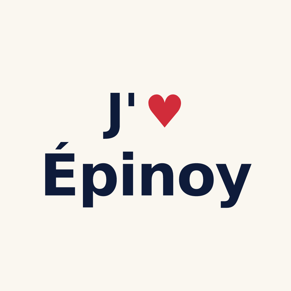 Tasse personnalisée Épinoy — design J'aime Épinoy