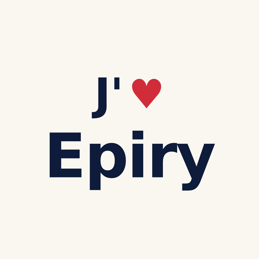 Tasse personnalisée Epiry — design J'aime Epiry