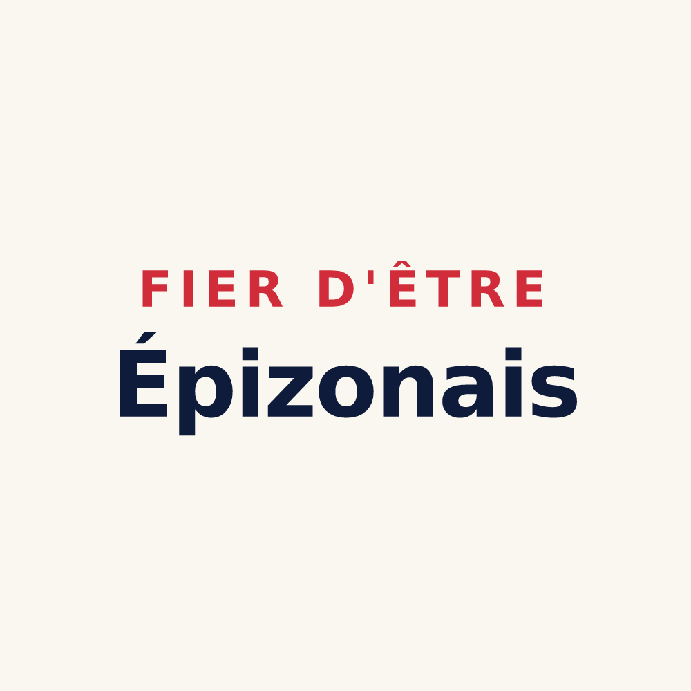 Tasse « Fier d'être Épizonais » — design pour Épizon