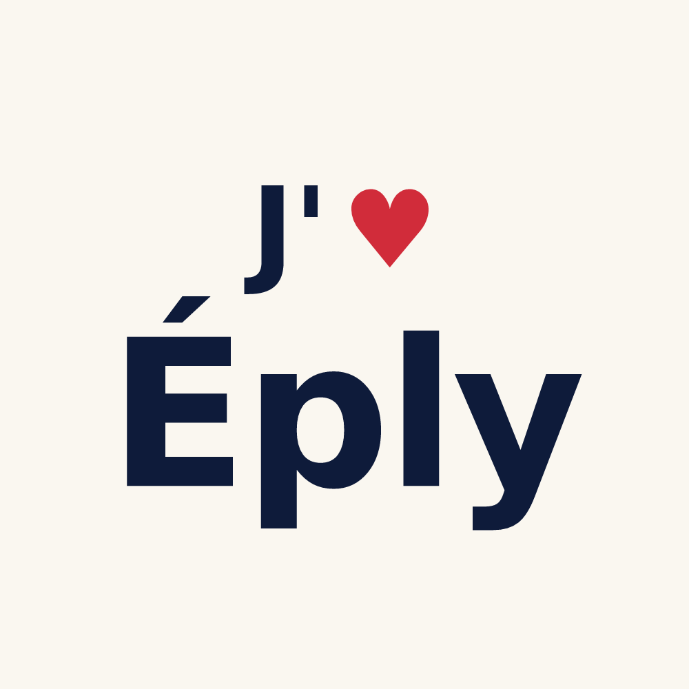 Tasse personnalisée Éply — design J'aime Éply