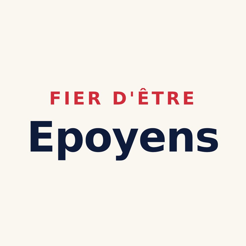 Tasse « Fier d'être Epoyens » — design pour Époye