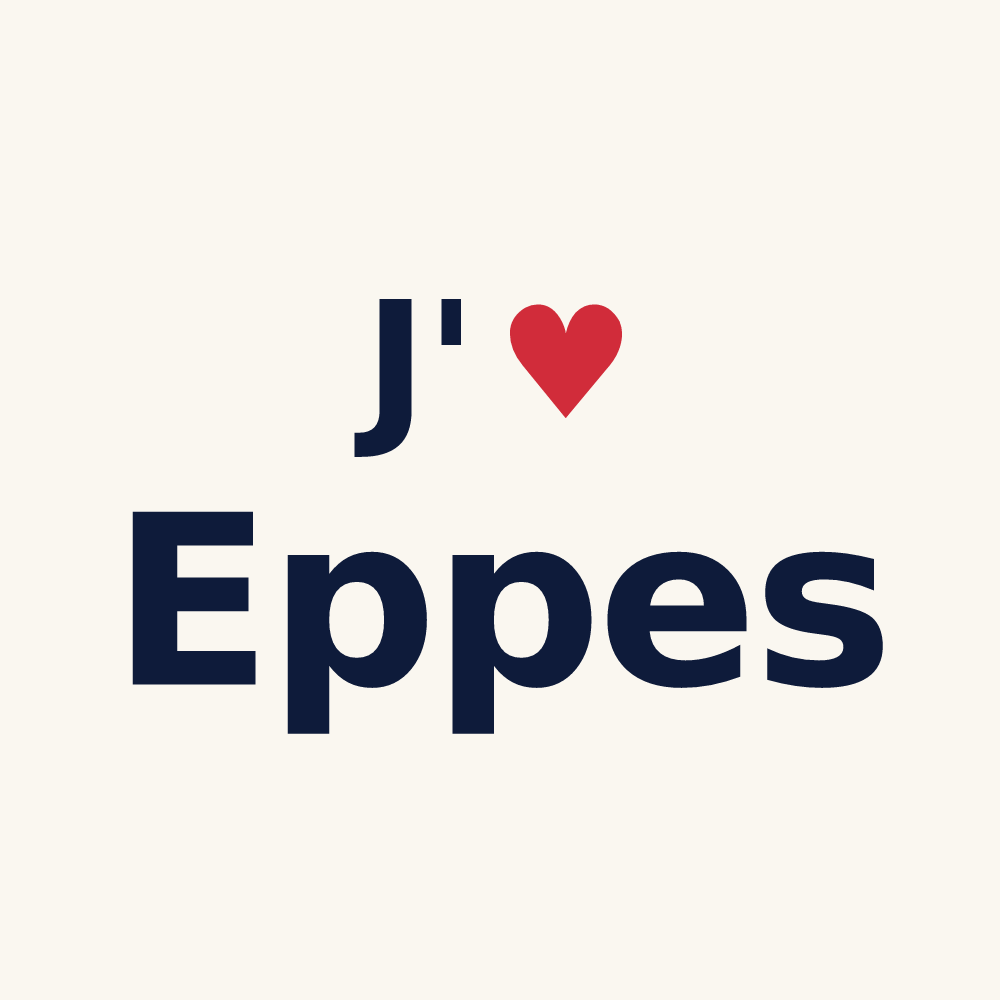Tasse personnalisée Eppes — design J'aime Eppes
