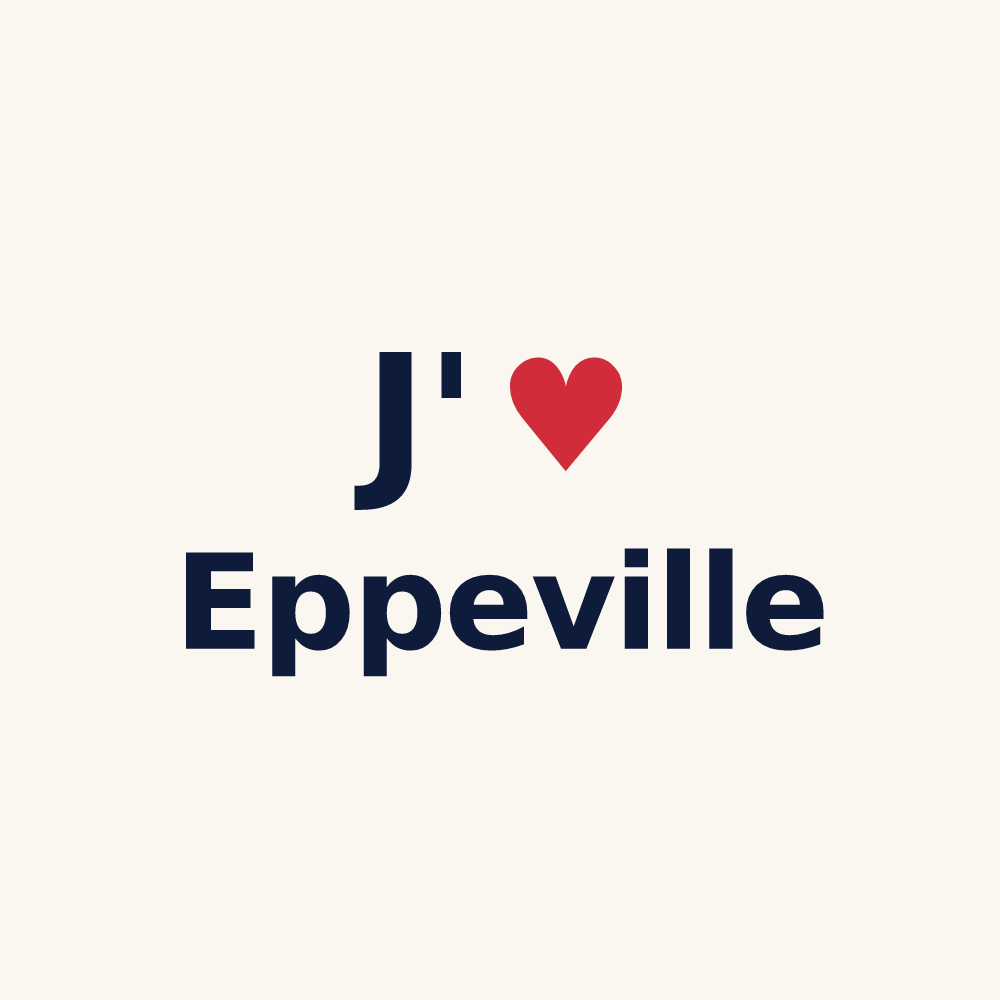 Tasse personnalisée Eppeville — design J'aime Eppeville