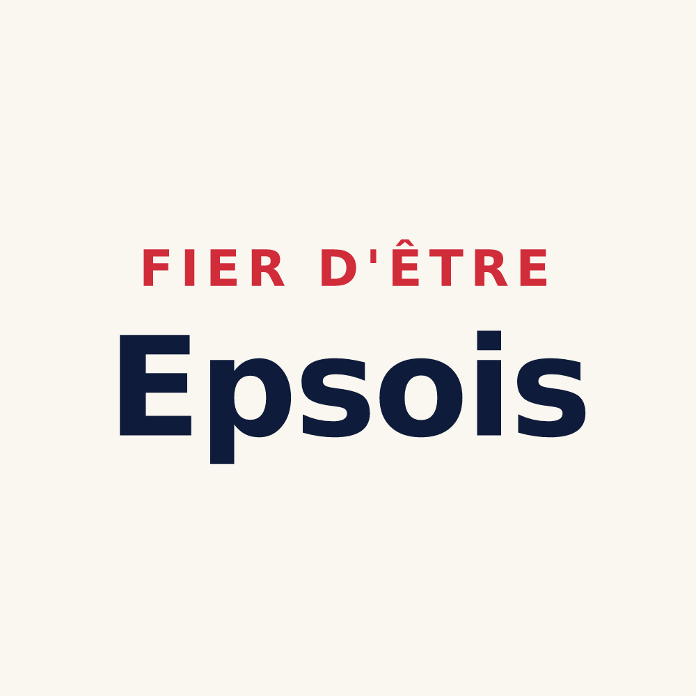 Tasse « Fier d'être Epsois » — design pour Eps