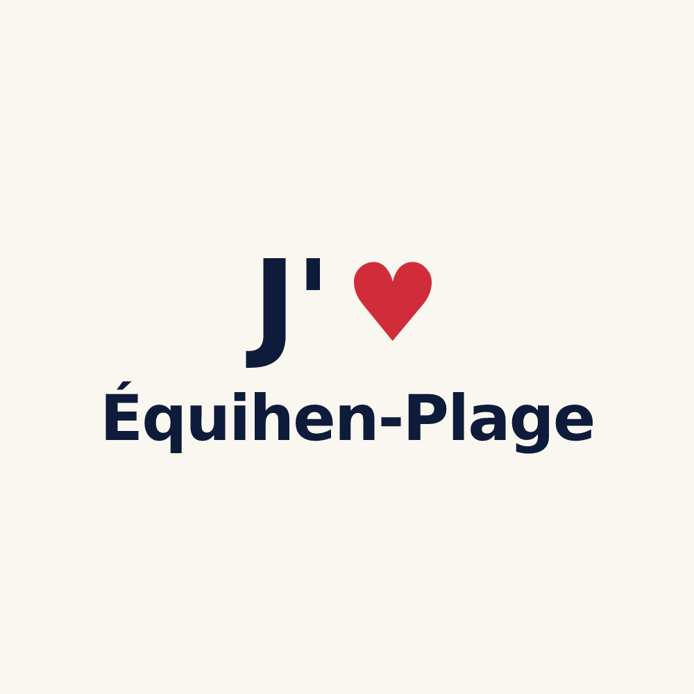 Tasse personnalisée Équihen-Plage — design J'aime Équihen-Plage