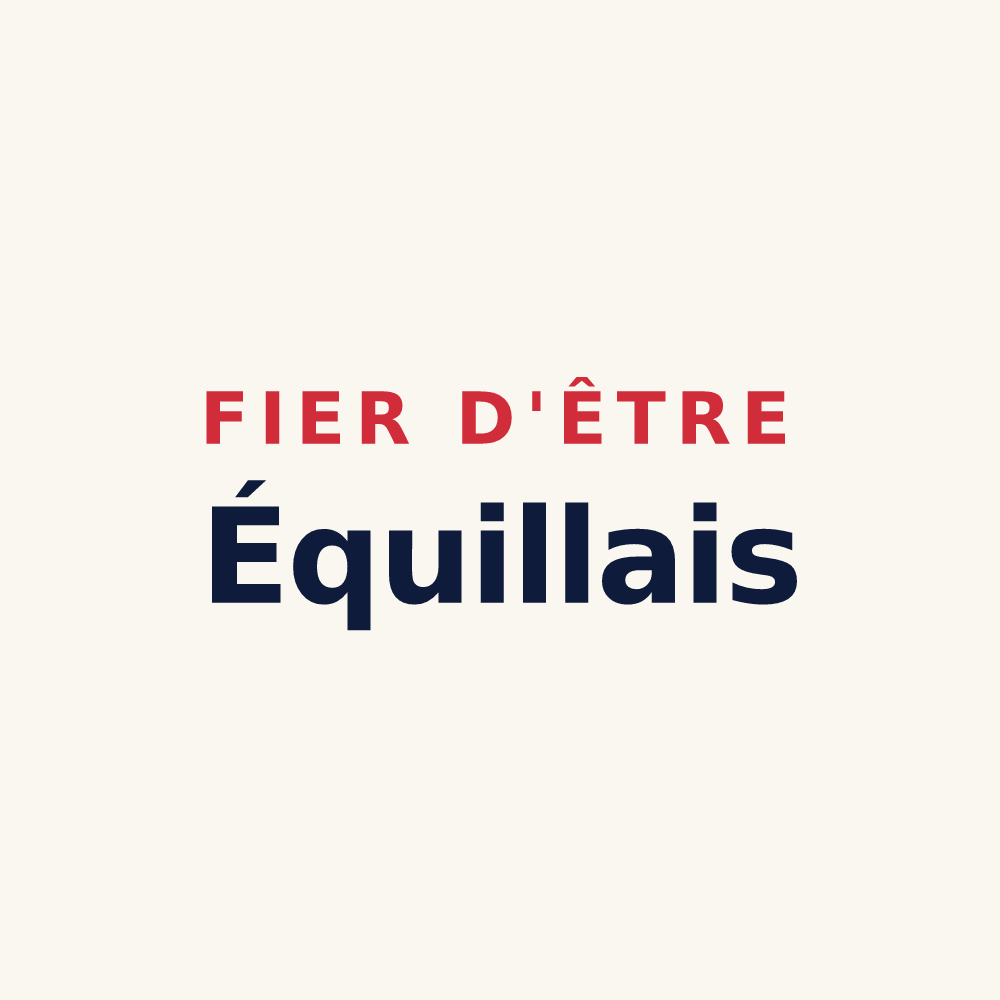 Tasse « Fier d'être Équillais » — design pour Équilly