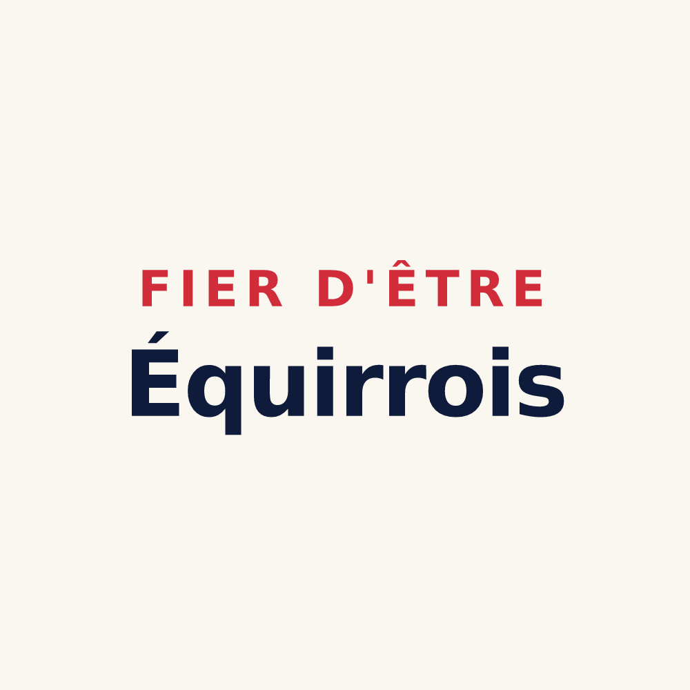 Tasse « Fier d'être Équirrois » — design pour Équirre