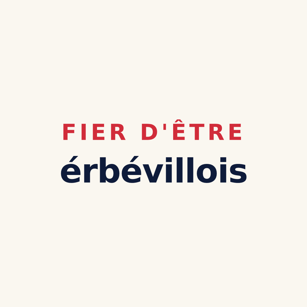 Tasse « Fier d'être érbévillois » — design pour Erbéviller-sur-Amezule