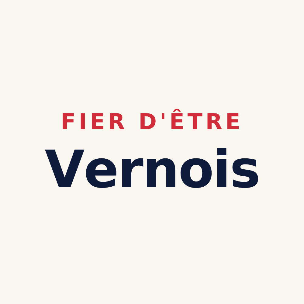 Tasse « Fier d'être Vernois » — design pour Erdre-en-Anjou