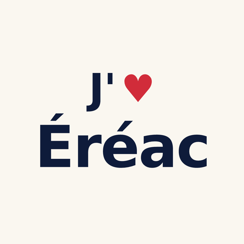 Tasse personnalisée Éréac — design J'aime Éréac