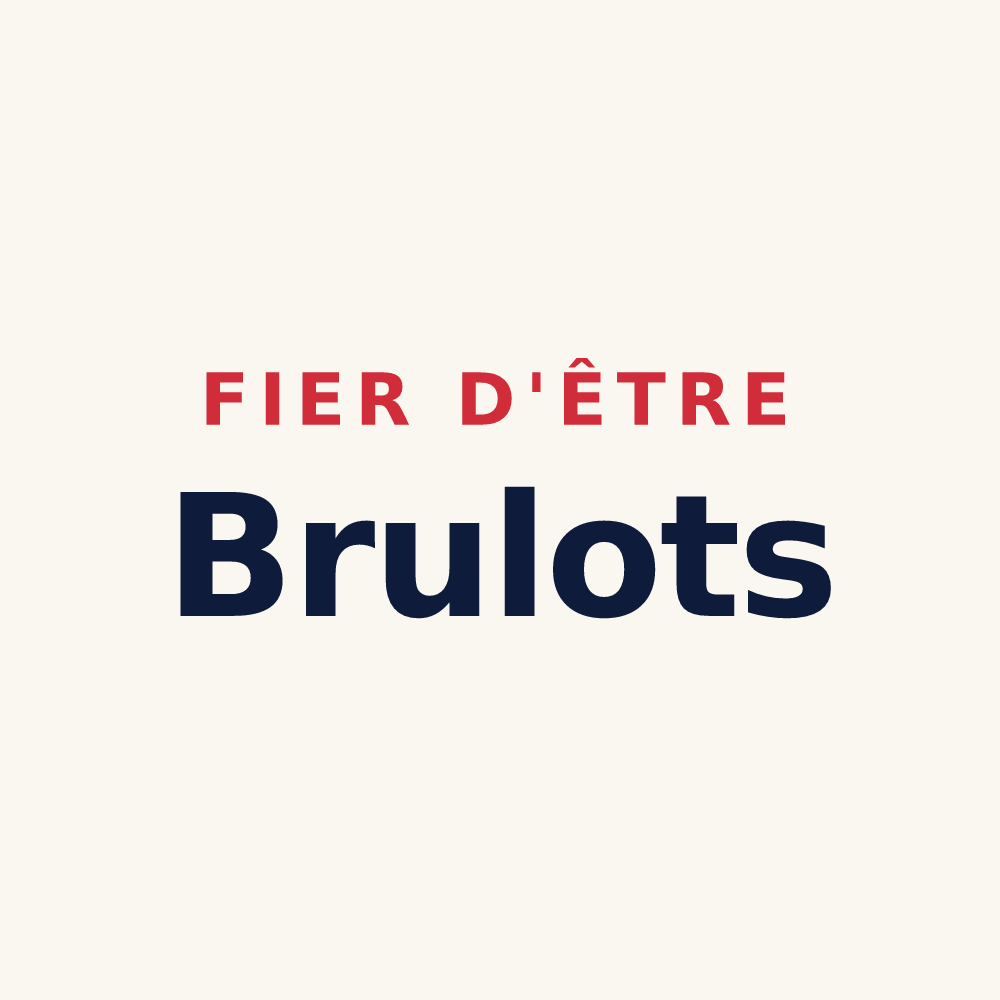 Tasse « Fier d'être Brulots » — design pour Érize-la-Brûlée