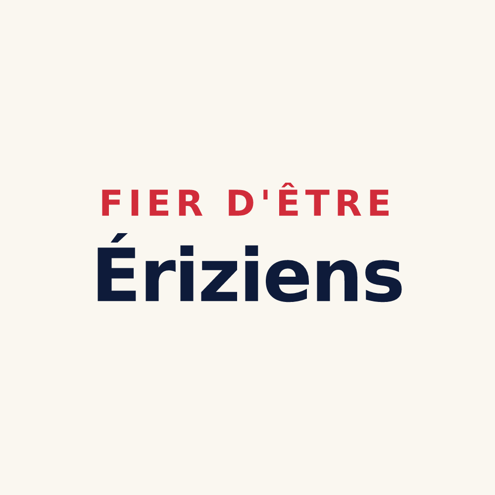 Tasse « Fier d'être Ériziens » — design pour Érize-Saint-Dizier