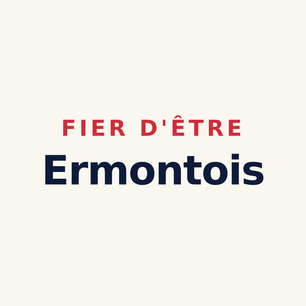 Tasse « Fier d'être Ermontois » — design pour Ermont