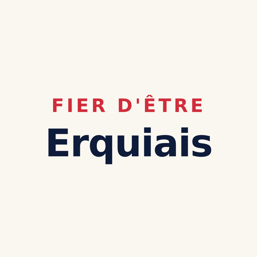 Tasse « Fier d'être Erquiais » — design pour Erquy