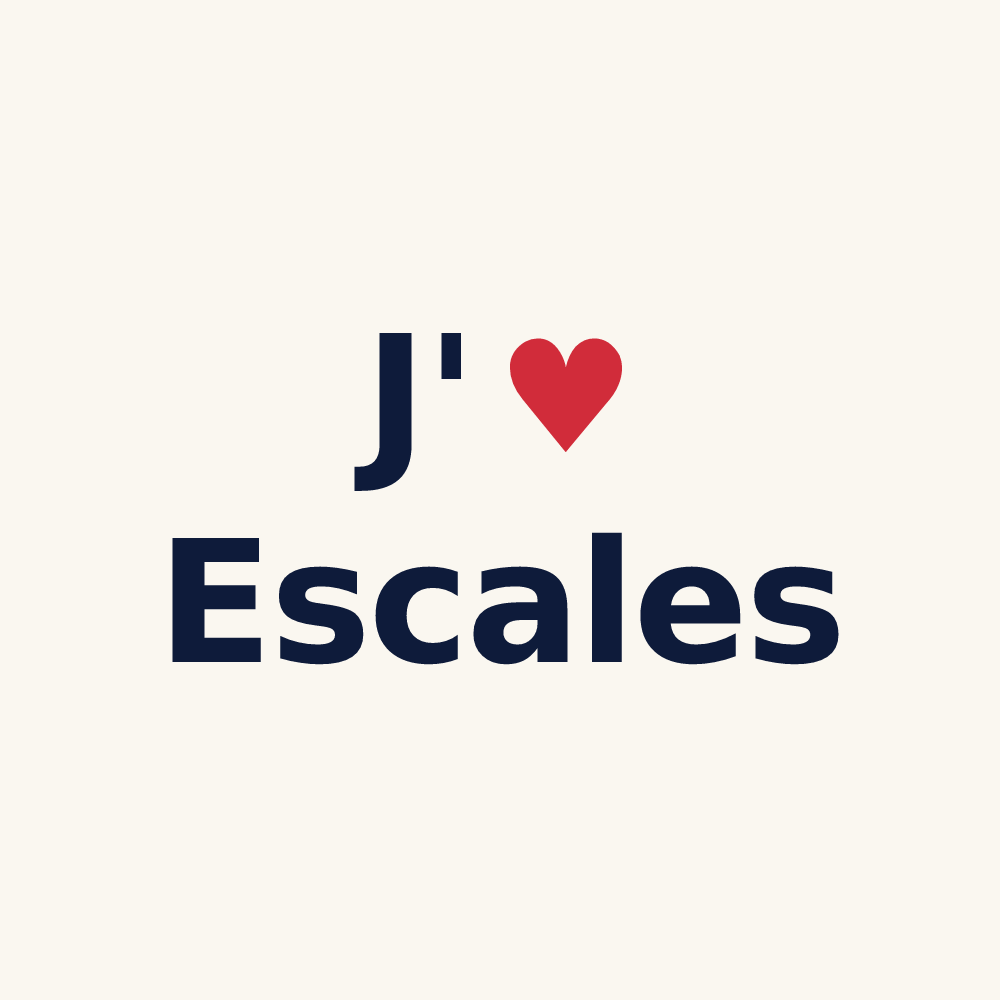Tasse personnalisée Escales — design J'aime Escales
