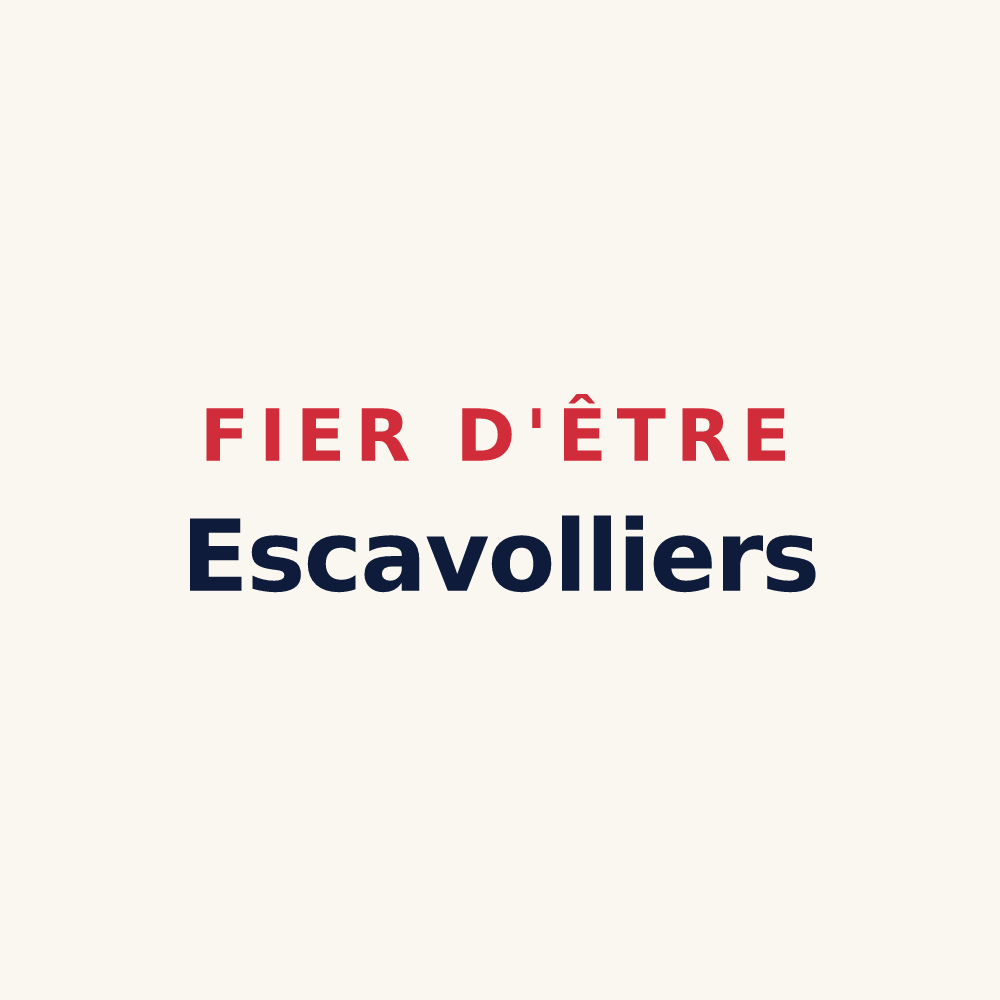 Tasse « Fier d'être Escavolliers » — design pour Esclavolles-Lurey