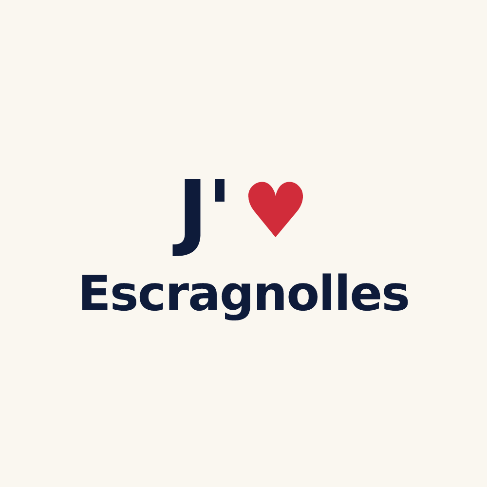 Tasse personnalisée Escragnolles — design J'aime Escragnolles